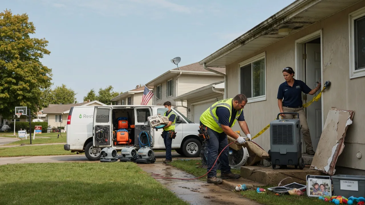 Water Damage Restoration in Maryland Line, MD near me
